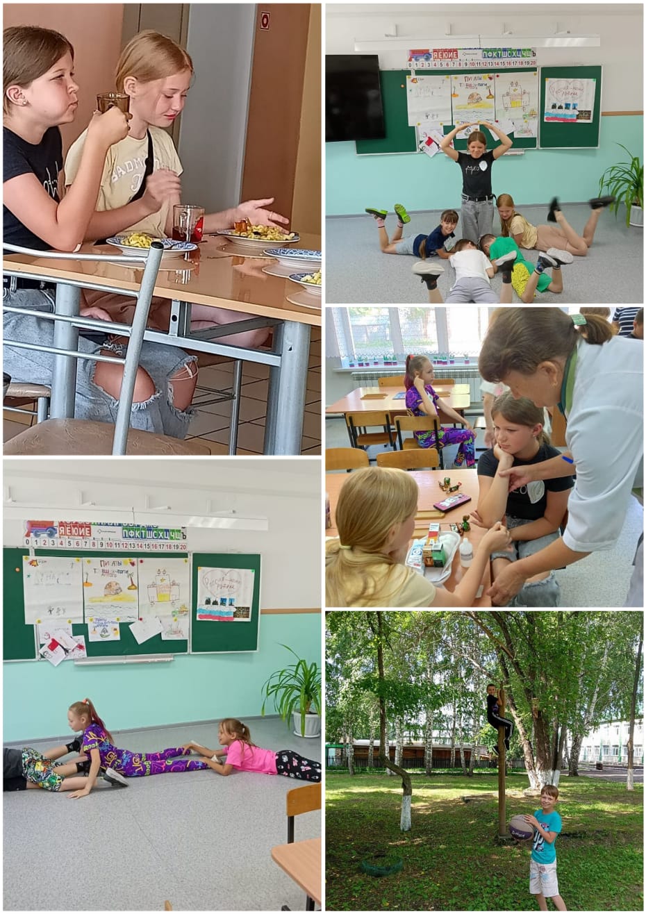 Один день из жизни лагеря.